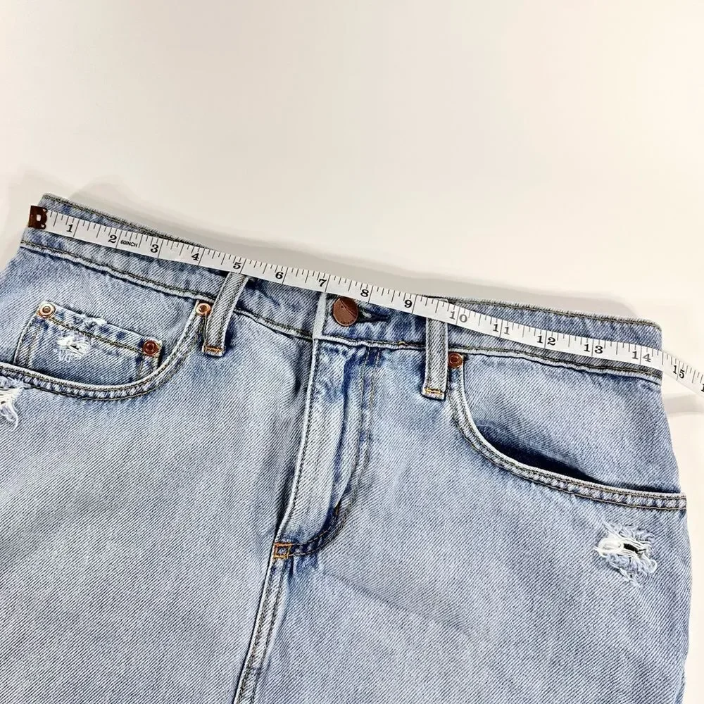 Nobody cut off jean skirt 28